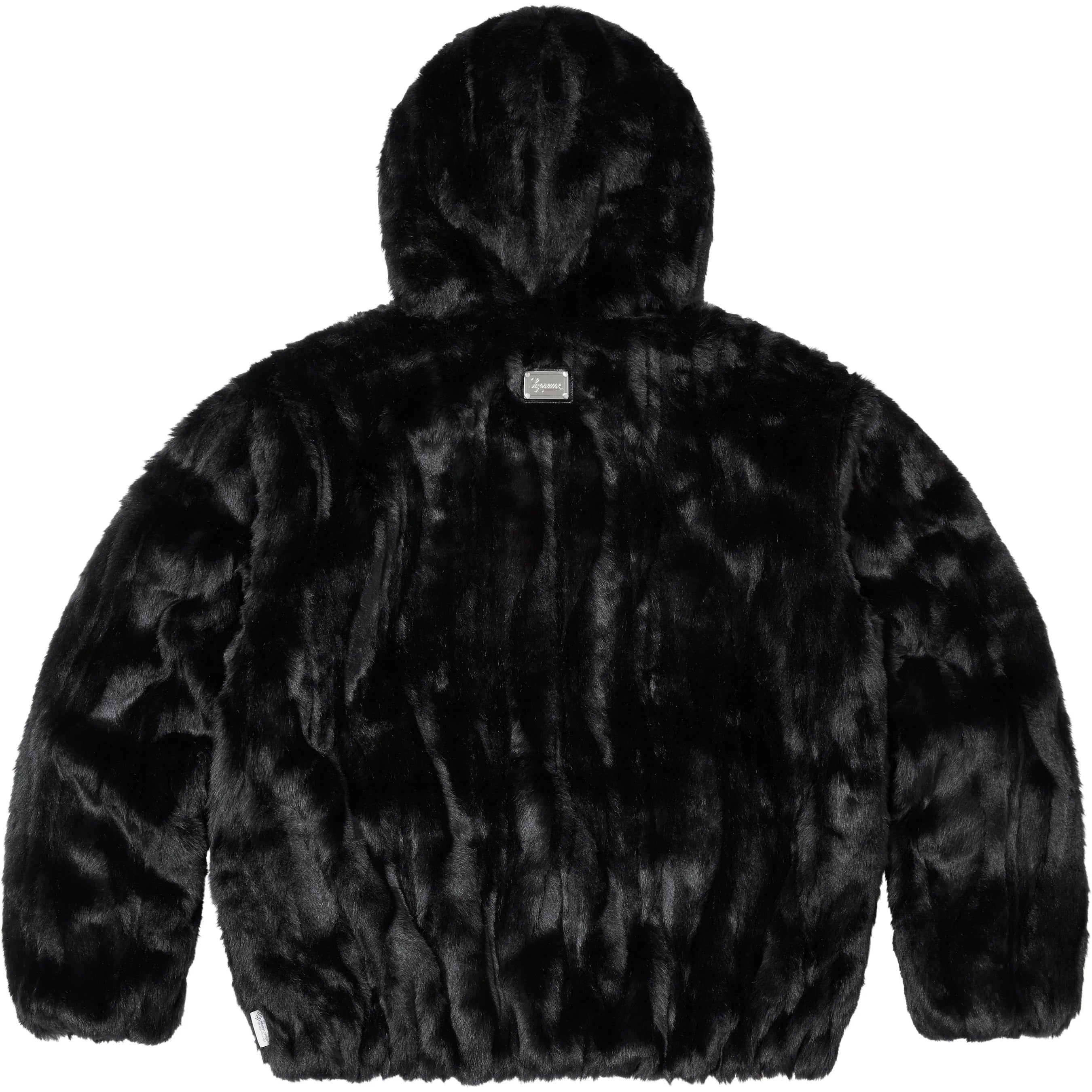Faux Fur Hooded Jacket view 5